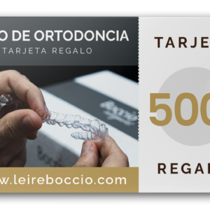 Tarjeta Regalo Ortodoncia Invisible Madrid